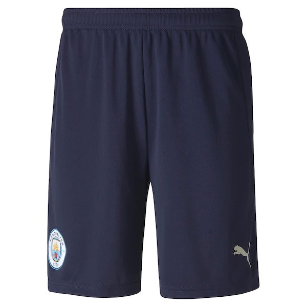 Pantalones Manchester City 3ª Kit 2020 2021 Azul
